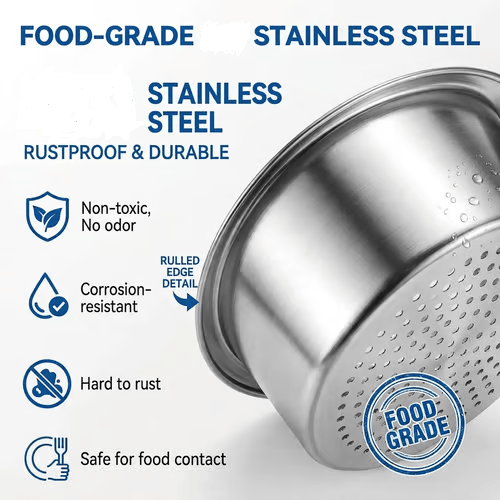 Stainless Steel Swan Sink Strainer Basket
