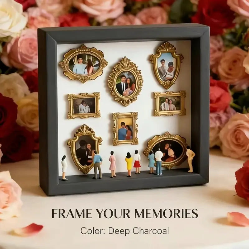 ✨DIY Mini Museum Silhouette Box – Celebrate Your Unique Memories in Style 💖