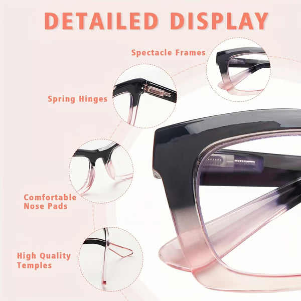 👓Anti Blue Light Glasses Set 4 Pairs Oprah Style Unisex Reading Glasses