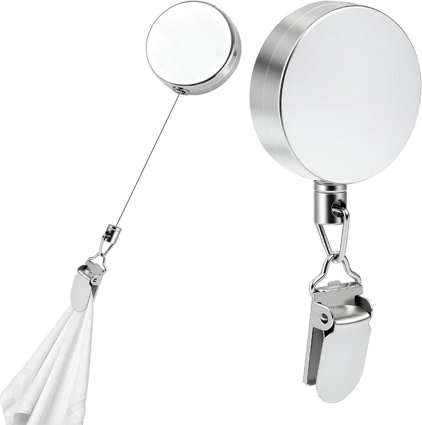 Retractable Towel Holder Clips
