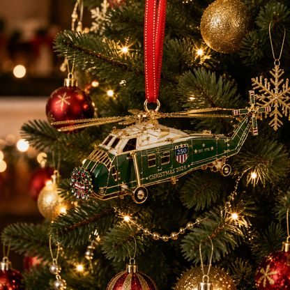 🔥250th Anniversary Edition Helicopter Ornament