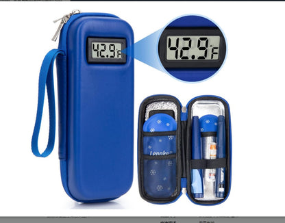 Nsulin Cooler Travel Case ❄️💙 Built-in Temperature Display 🌡️