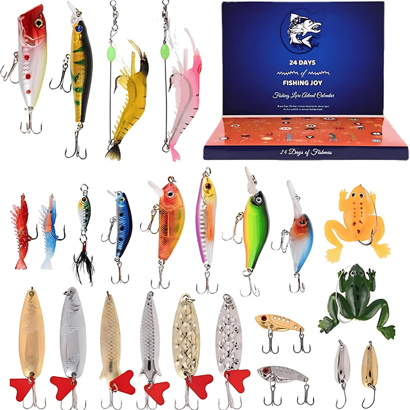 Christmas Fishing Lures Advent Calendar – Limited Release！