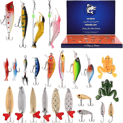 Christmas Fishing Lures Advent Calendar – Limited Release！