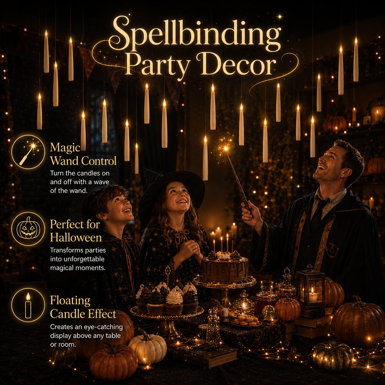 ✨ Floating Candles That Light Up Like Magic 🪄