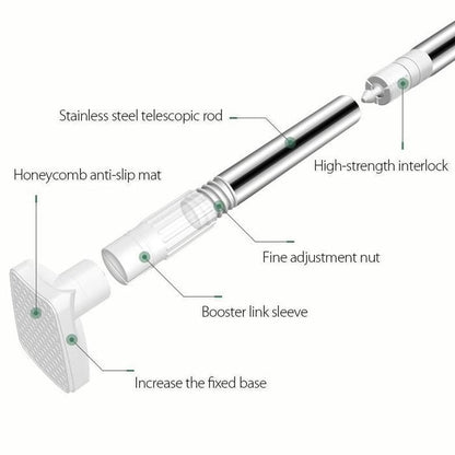 Adjustable Drill-Free Telescopic Tension Rod