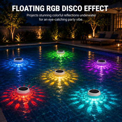 Solar Floating Pool RGB Light (Pack Of 2)