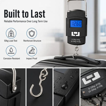 💥Buy 1 get 1 free 🔥Mini Portable Digital Luggage Scale