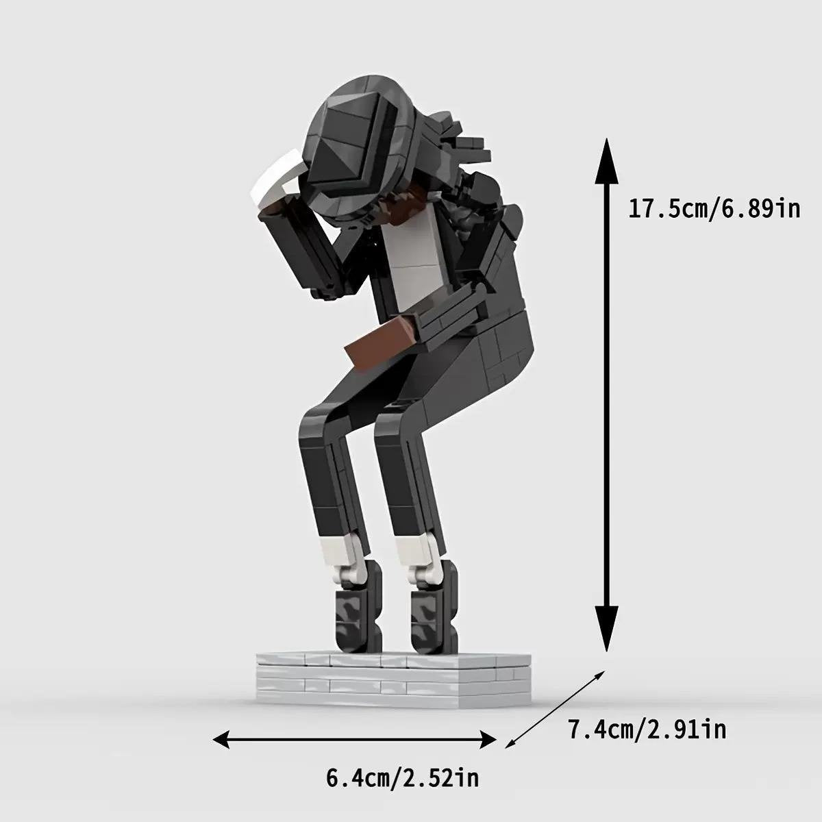 🎨 Building Block Toy for Assembling Michael Jackson, Tribute to a Legendary Icon
