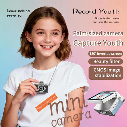 📸Mini Keychain Digital Camera – 32G Card & Charging Cable Included