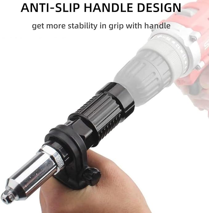 48% OFF 🔥Professional Electric Rivet Gun Adapter Kit