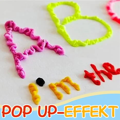 Save 50% by ordering today丨🦘🎁IEY® 3D Relief Art Pen – Turn Flat Drawings Into Touchable 3D Art