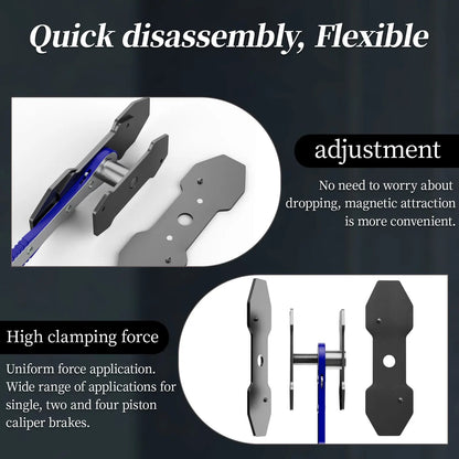 Brake Caliper Piston Press Tool for Single, Dual & Quad Piston Disc Brakes