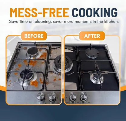 🎉🥘 Reusable Gas Stove Burner Liners♻️ (Set of 4)