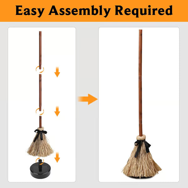 💥Halloween Sale 50% OFF🧙‍♀️🪄Floating Witch's Broom – Haunted Dancing Broom
