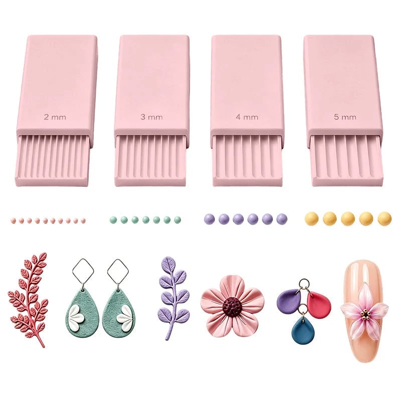 🥳2026 HOT SALE🥳💞50K+ SOLD!🔮✨🎨 3D Printed Clay Ball Maker – Perfect Mini Balls in Seconds ✨