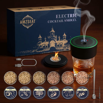 🌟2026 New Electric Whiskey Smoker Kit with 6 Wood Chips