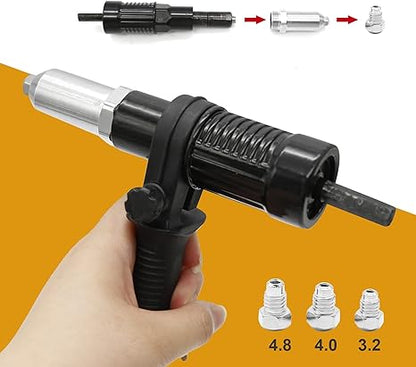 48% OFF 🔥Professional Electric Rivet Gun Adapter Kit
