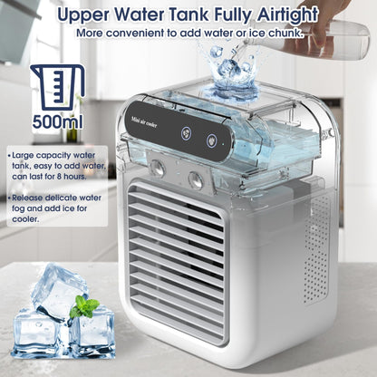 ❄️ 2-in-1 Cooling & Mist Mini Personal Air Cooler