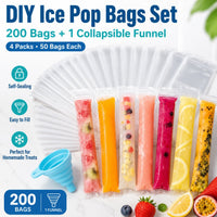 200 bags+funnel
