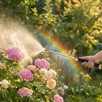💦 Garden Hose Spray Wand – 3-Nozzle Water Sprayer for Car Washing, Patio & Garden