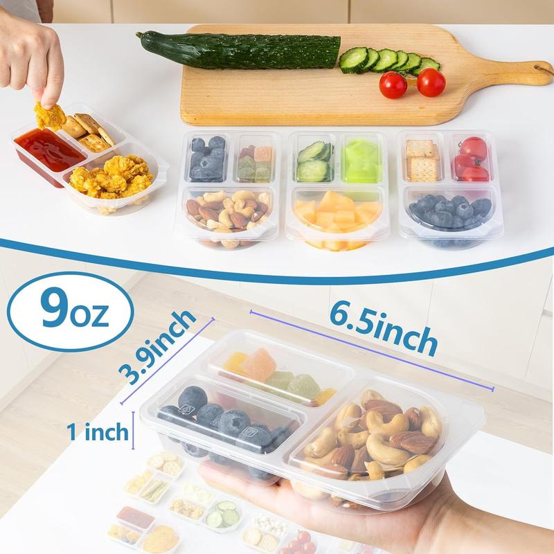 🍱20 Pack Reusable Snack Containers