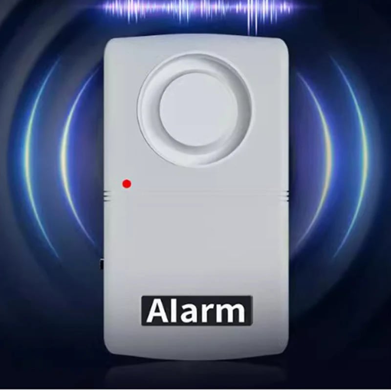 🚨 Wireless Door & Window Vibration Alarm – Smart Home Security Sensor