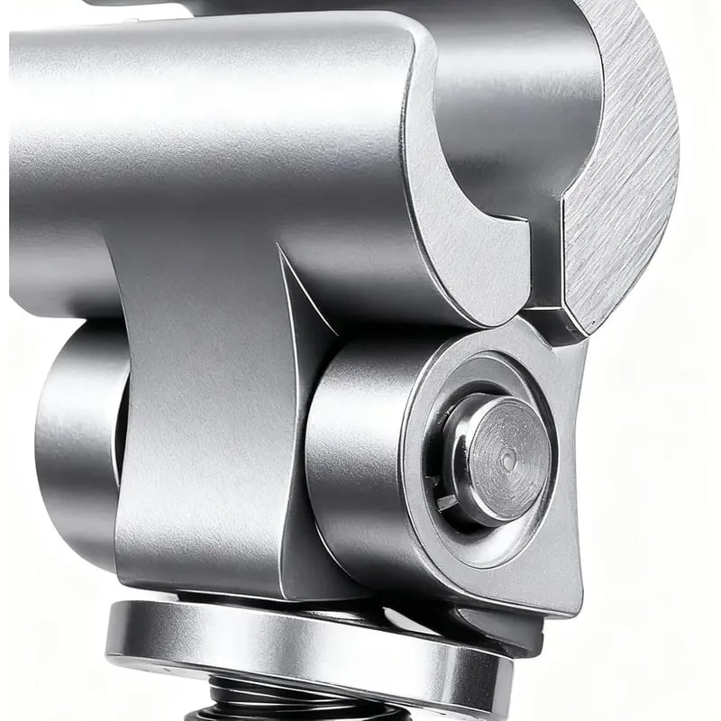 Adjustable door gap screw lever