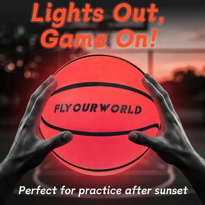 🏀 LED Light-Up Basketball – Make Every Bounce Glow At Night ✨