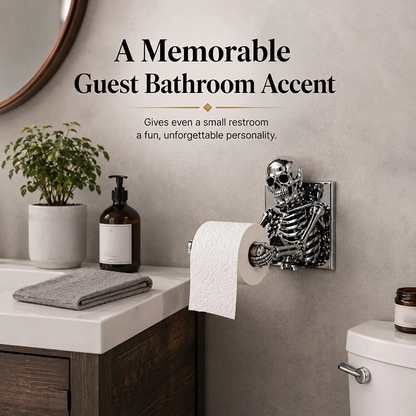 Skull Toilet Paper Holder