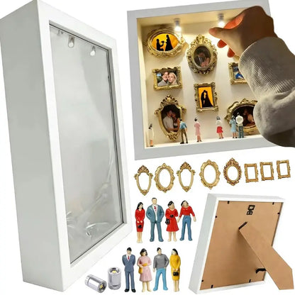 ✨DIY Mini Museum Silhouette Box – Celebrate Your Unique Memories in Style 💖