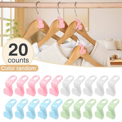✨Space Saving Hangers Connector Hooks 20 Counts