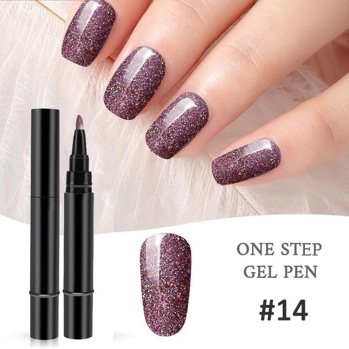 💅 Tijdelijke actie: 1+1 gratis✨ One Step Nagelgel Pen 🎨 Gratis draagbare mini UV-nagellamp 💡