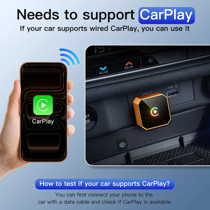 🚗2027 Wireless CarPlay Converter