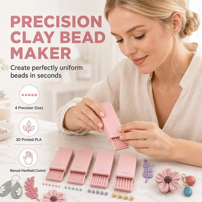 🥳2026 HOT SALE🥳💞50K+ SOLD!🔮✨🎨 3D Printed Clay Ball Maker – Perfect Mini Balls in Seconds ✨