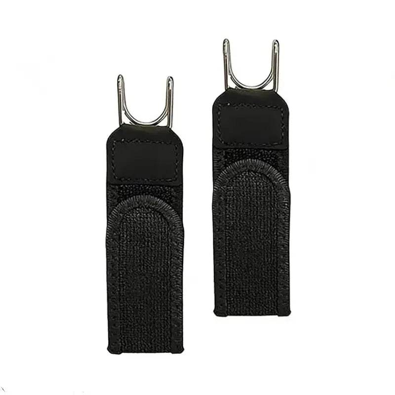 2PCS Adjustable Buckle-Free Elastic Belt, Invisible Metal Hook Waist Belt for Men & Women