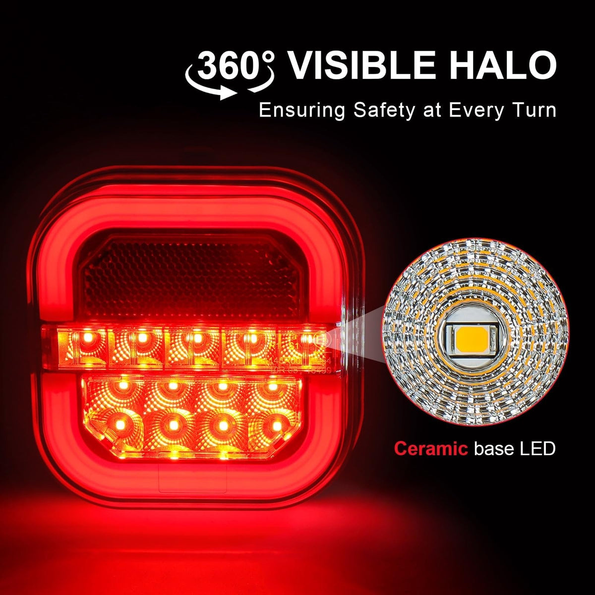 🔥2 Pack CAR LED TRAILER LIGHTS