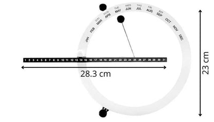 Magnetic Perpetual Calendar