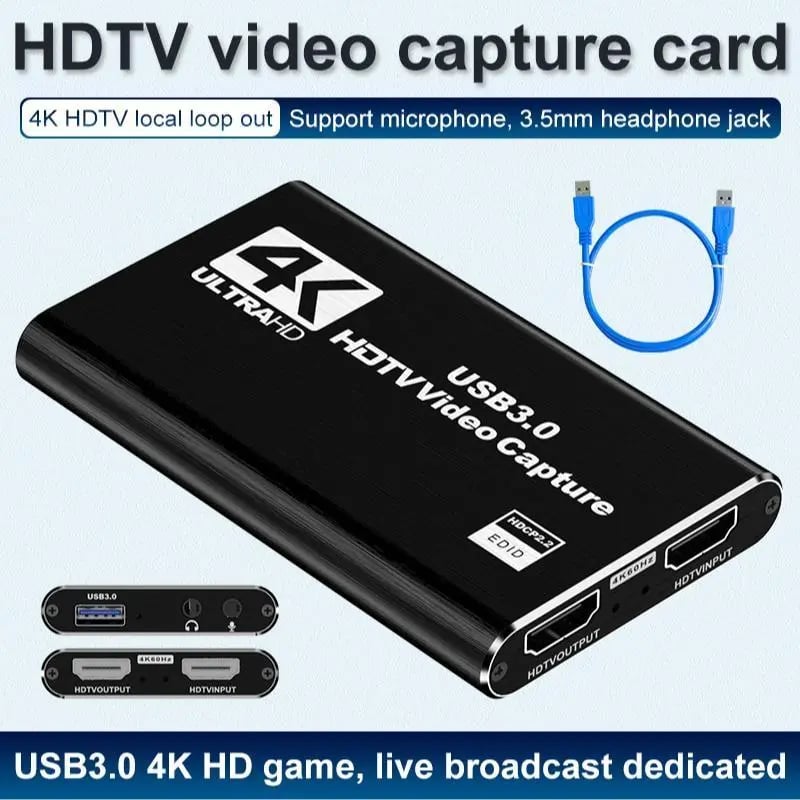 🔥Special Offer 49%-HDMI To USB Capture Card 3.0