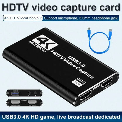 🔥Special Offer 49%-HDMI To USB Capture Card 3.0