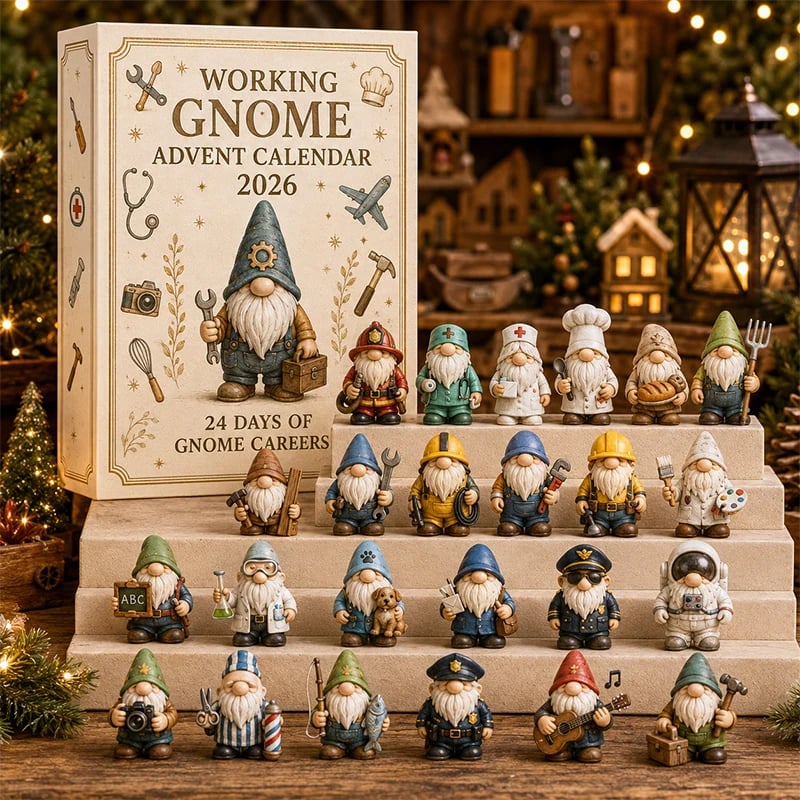 🧙 Gnome Advent Calendar 2026 – 24 Days of Whimsical Holiday Joy 🎁✨