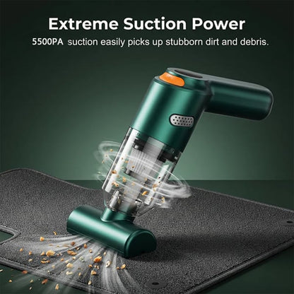 High-Power Cordless Vacuum Cleaner Kit for Car