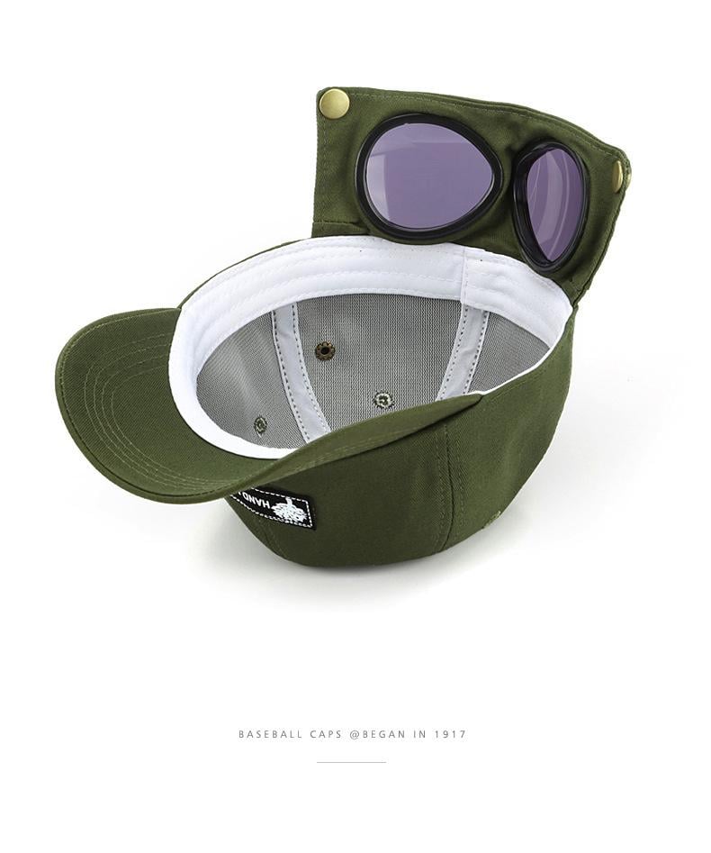 Men's Korean-Style Pilot Baseball Cap