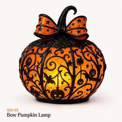🎃 Light Up Halloween Night with Spooky Stained-Glass Style Lamps ✨