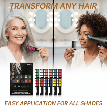 🎅Christmas Pre-sale-49% OFF✨Festive Fun Hair Chalk Combs