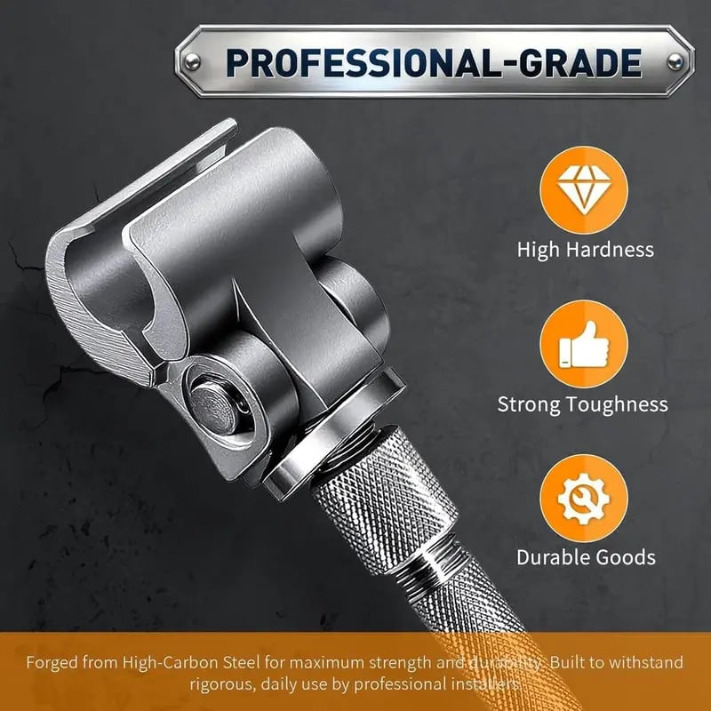 Adjustable door gap screw lever