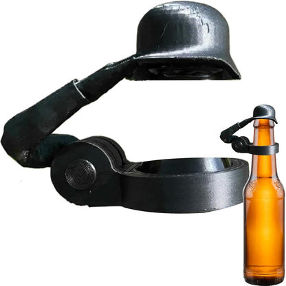 🔥Hot Sale 49% off🌟🪖 Reusable Soldier Salute Beer Bottle Helmet
