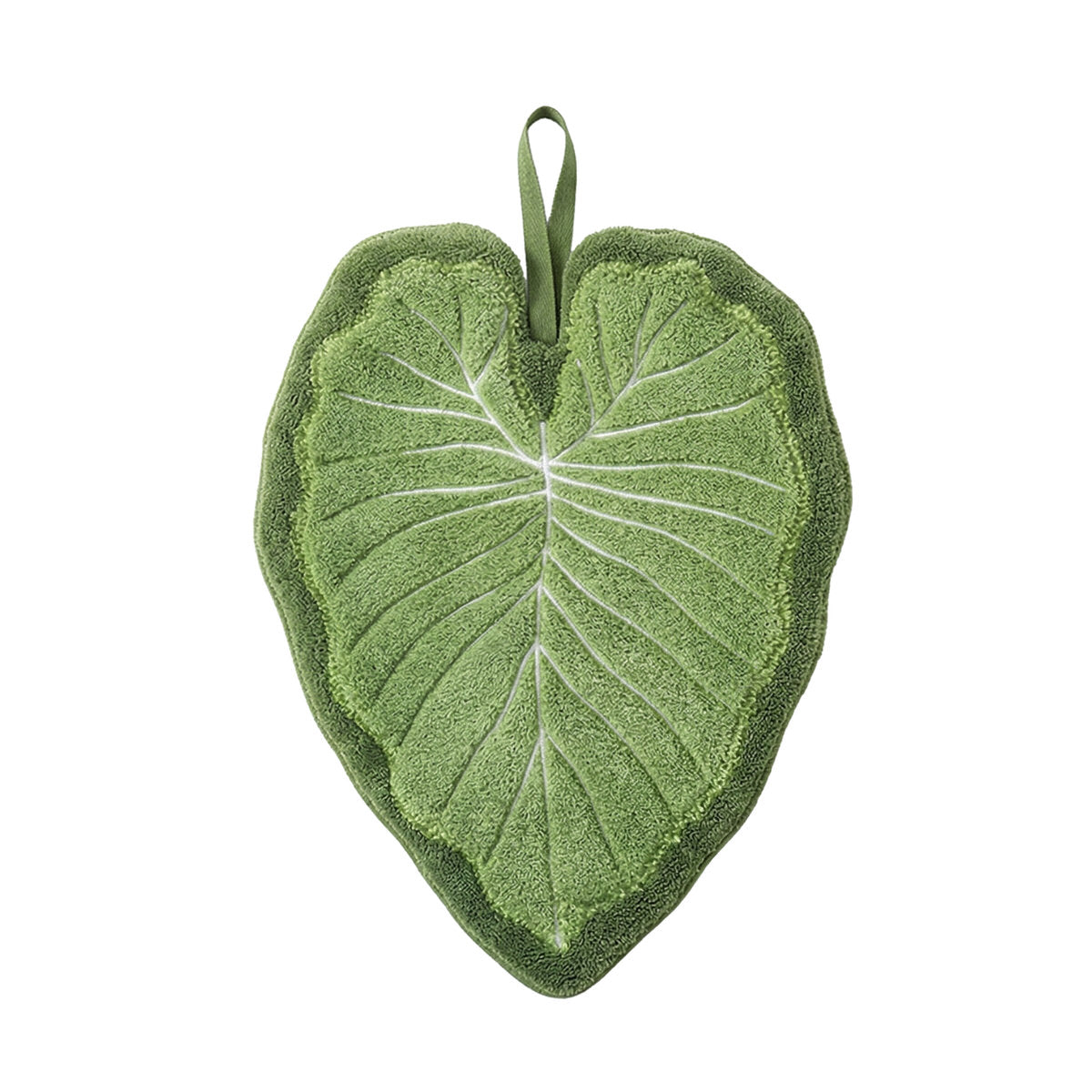 Botanical Leaf Microfiber Hand Towel
