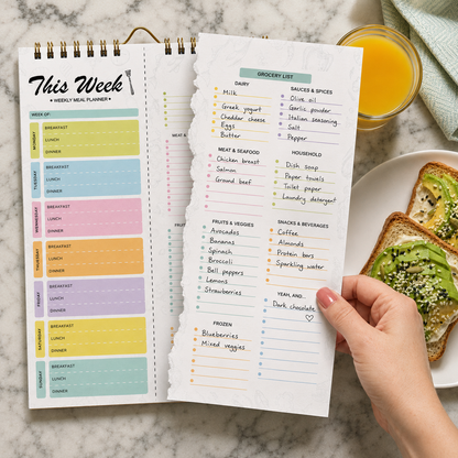 Weekly Food Planning Pad