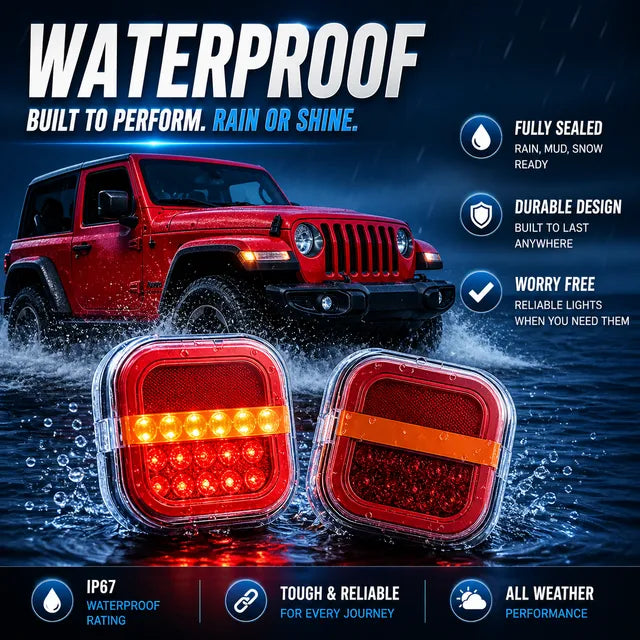 🔥2 Pack CAR LED TRAILER LIGHTS